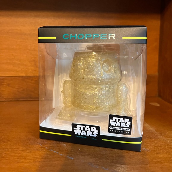 Chopper Gold Funko Pop Hikari Mini Star Wars Smuggler’s Bounty Exclusive - Picture 2 of 4